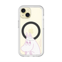 スリムプロテクションプレミアムケース with MagSafe［ MOOMIN - Fearful face ］