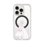スリムプロテクションプレミアムケース with MagSafe［ MOOMIN - Fearful face ］