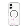 スリムプロテクションプレミアムケース with MagSafe［ MOOMIN - Fearful face ］