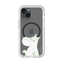 スリムプロテクションプレミアムケース with MagSafe［ MOOMIN - Sparkling face ］