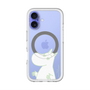 スリムプロテクションプレミアムケース with MagSafe［ MOOMIN - Sparkling face ］