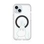 スリムプロテクションプレミアムケース with MagSafe［ MOOMIN - Troubled face ］
