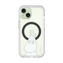 スリムプロテクションプレミアムケース with MagSafe［ MOOMIN - Troubled face ］