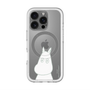 スリムプロテクションプレミアムケース with MagSafe［ MOOMIN - Troubled face ］