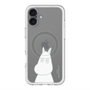 スリムプロテクションプレミアムケース with MagSafe［ MOOMIN - Troubled face ］