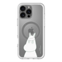 スリムプロテクションプレミアムケース with MagSafe［ MOOMIN - Troubled face ］