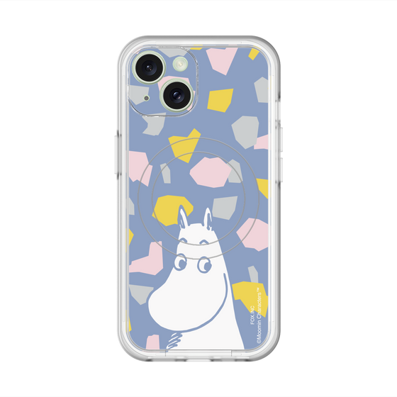 スリムプロテクションプレミアムケース with MagSafe［ MOOMIN - Familiar face - color ］