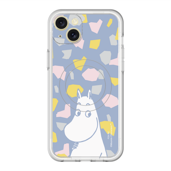 スリムプロテクションプレミアムケース with MagSafe［ MOOMIN - Familiar face - color ］