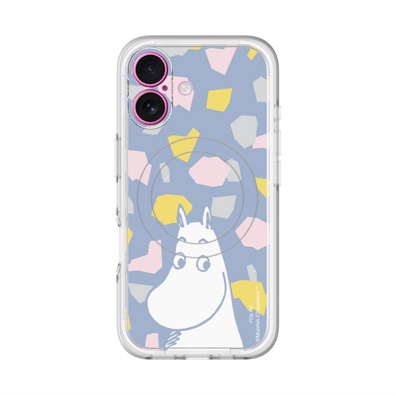 スリムプロテクションプレミアムケース with MagSafe［ MOOMIN - Familiar face - color ］