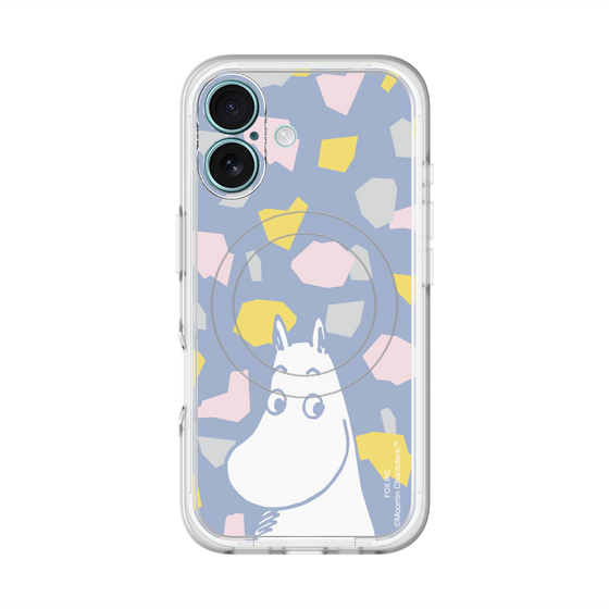 スリムプロテクションプレミアムケース with MagSafe［ MOOMIN - Familiar face - color ］