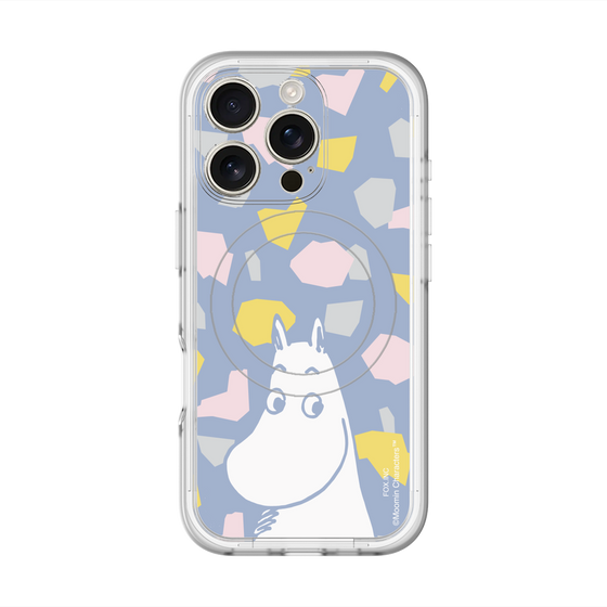 スリムプロテクションプレミアムケース with MagSafe［ MOOMIN - Familiar face - color ］