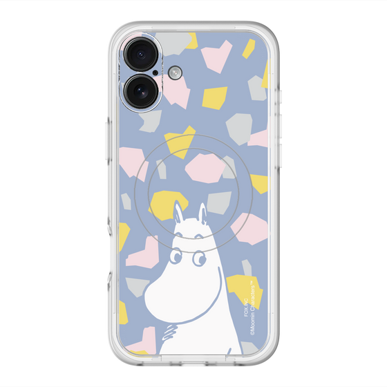 スリムプロテクションプレミアムケース with MagSafe［ MOOMIN - Familiar face - color ］