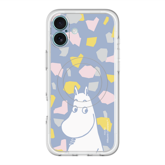 スリムプロテクションプレミアムケース with MagSafe［ MOOMIN - Familiar face - color ］