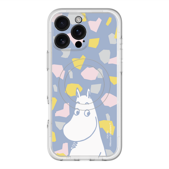 スリムプロテクションプレミアムケース with MagSafe［ MOOMIN - Familiar face - color ］