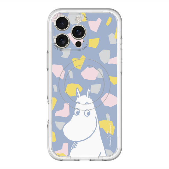スリムプロテクションプレミアムケース with MagSafe［ MOOMIN - Familiar face - color ］