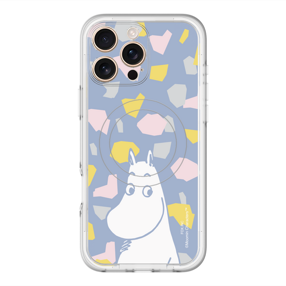 スリムプロテクションプレミアムケース with MagSafe［ MOOMIN - Familiar face - color ］