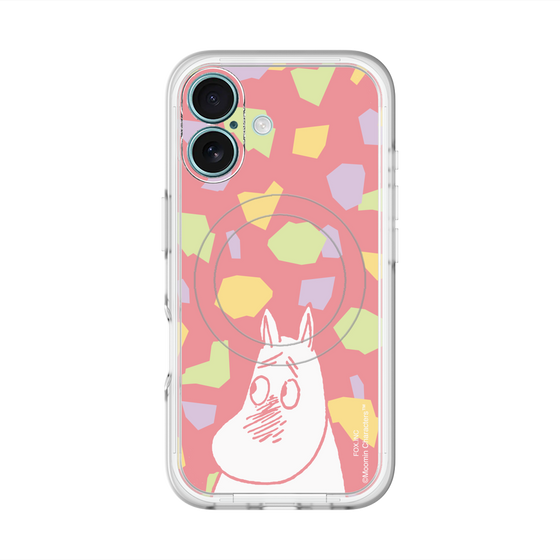 スリムプロテクションプレミアムケース with MagSafe［ MOOMIN - Blushing face - color ］