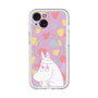 スリムプロテクションプレミアムケース with MagSafe［ MOOMIN - Fearful face - color ］