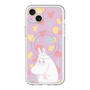 スリムプロテクションプレミアムケース with MagSafe［ MOOMIN - Fearful face - color ］