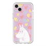 スリムプロテクションプレミアムケース with MagSafe［ MOOMIN - Fearful face - color ］