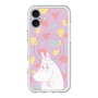 スリムプロテクションプレミアムケース with MagSafe［ MOOMIN - Fearful face - color ］