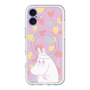 スリムプロテクションプレミアムケース with MagSafe［ MOOMIN - Fearful face - color ］
