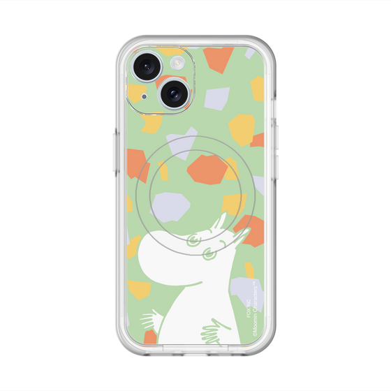 スリムプロテクションプレミアムケース with MagSafe［ MOOMIN - Sparkling face - color ］