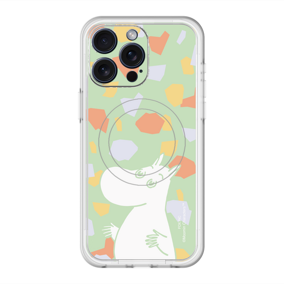 スリムプロテクションプレミアムケース with MagSafe［ MOOMIN - Sparkling face - color ］