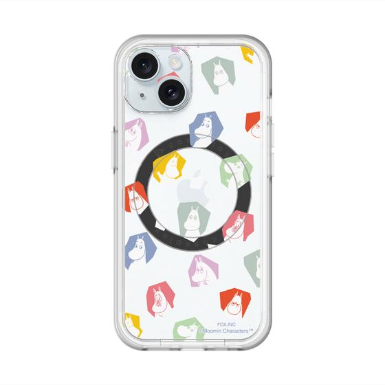 スリムプロテクションプレミアムケース with MagSafe［ MOOMIN - Expressions ］