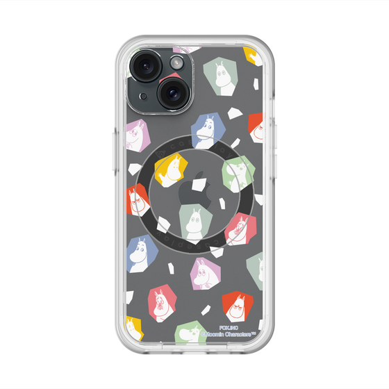 スリムプロテクションプレミアムケース with MagSafe［ MOOMIN - Expressions ］