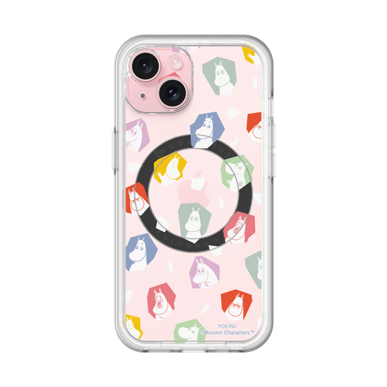 スリムプロテクションプレミアムケース with MagSafe［ MOOMIN - Expressions ］