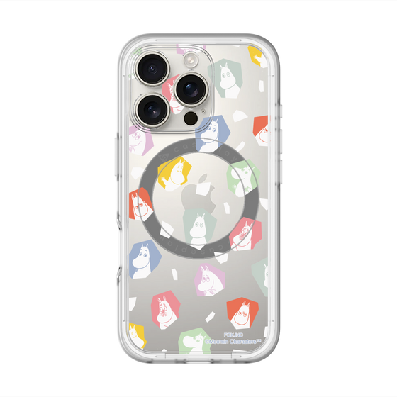 スリムプロテクションプレミアムケース with MagSafe［ MOOMIN - Expressions ］