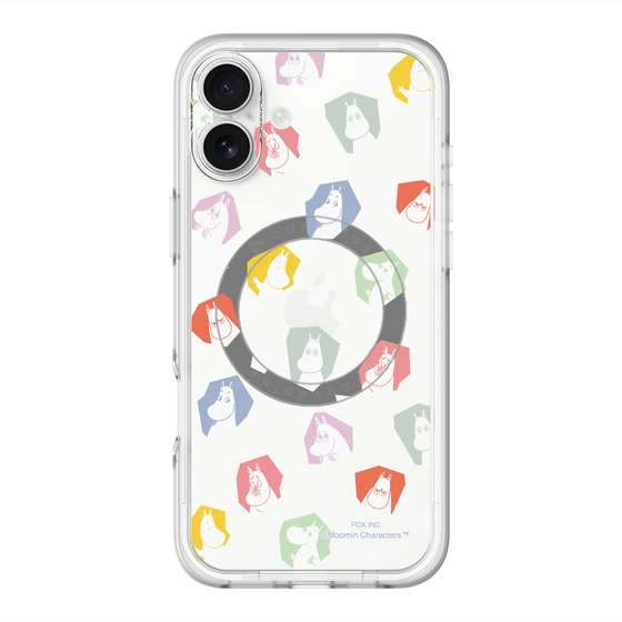 スリムプロテクションプレミアムケース with MagSafe［ MOOMIN - Expressions ］
