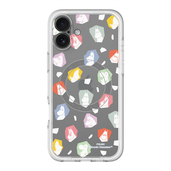 スリムプロテクションプレミアムケース with MagSafe［ MOOMIN - Expressions ］
