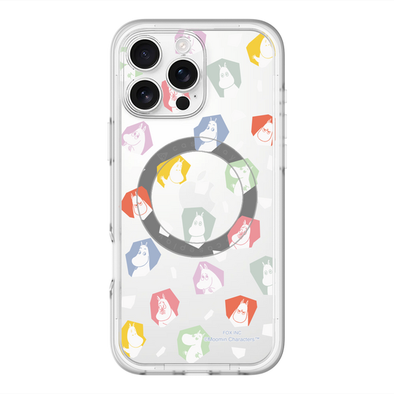 スリムプロテクションプレミアムケース with MagSafe［ MOOMIN - Expressions ］