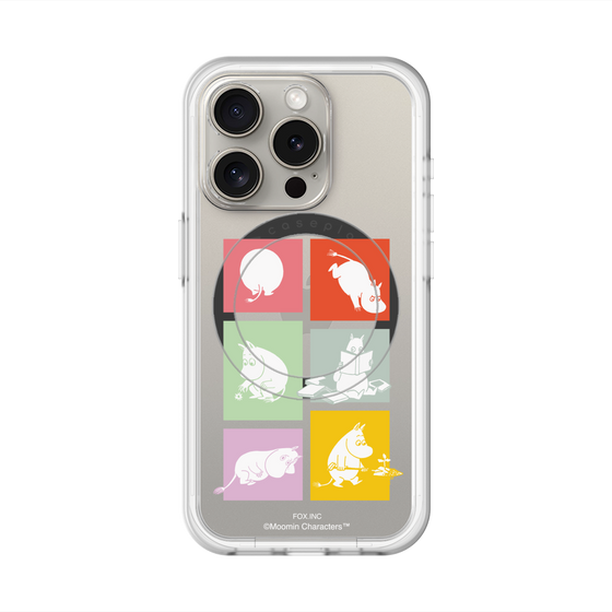 スリムプロテクションプレミアムケース with MagSafe［ MOOMIN - MOOMIN/A ］