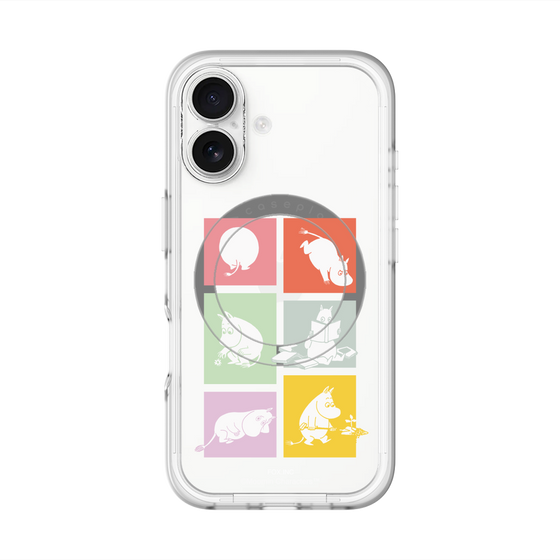 スリムプロテクションプレミアムケース with MagSafe［ MOOMIN - MOOMIN/A ］