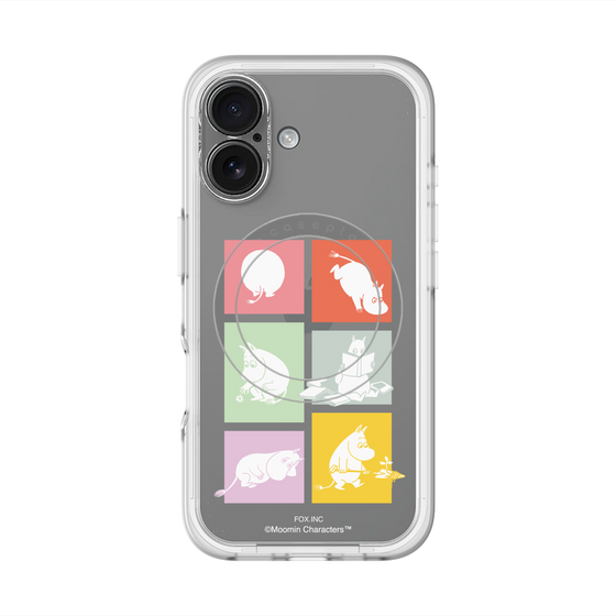 スリムプロテクションプレミアムケース with MagSafe［ MOOMIN - MOOMIN/A ］