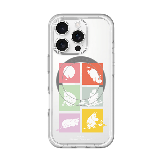 スリムプロテクションプレミアムケース with MagSafe［ MOOMIN - MOOMIN/A ］