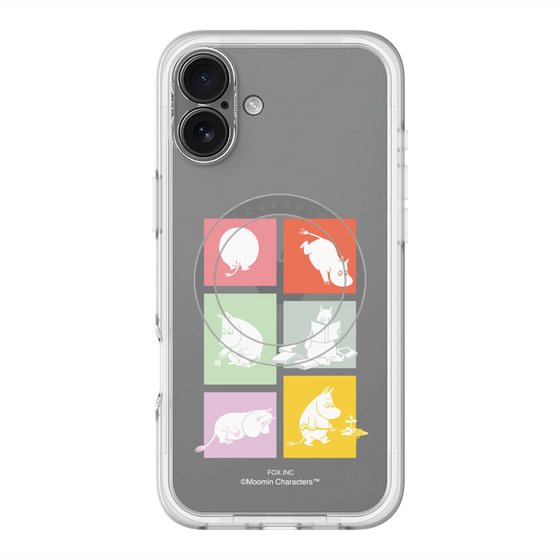 スリムプロテクションプレミアムケース with MagSafe［ MOOMIN - MOOMIN/A ］