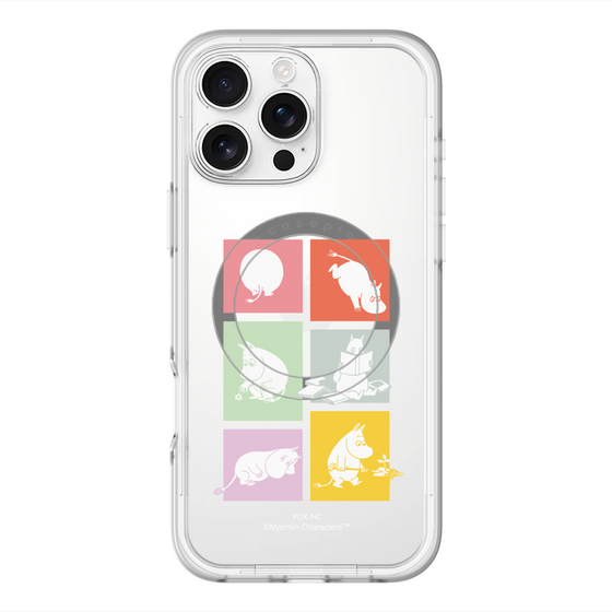 スリムプロテクションプレミアムケース with MagSafe［ MOOMIN - MOOMIN/A ］