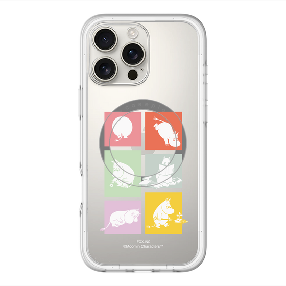 スリムプロテクションプレミアムケース with MagSafe［ MOOMIN - MOOMIN/A ］