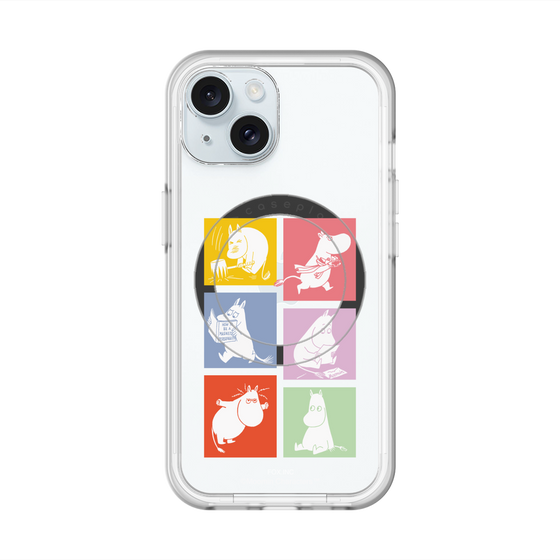 スリムプロテクションプレミアムケース with MagSafe［ MOOMIN - MOOMIN/B ］