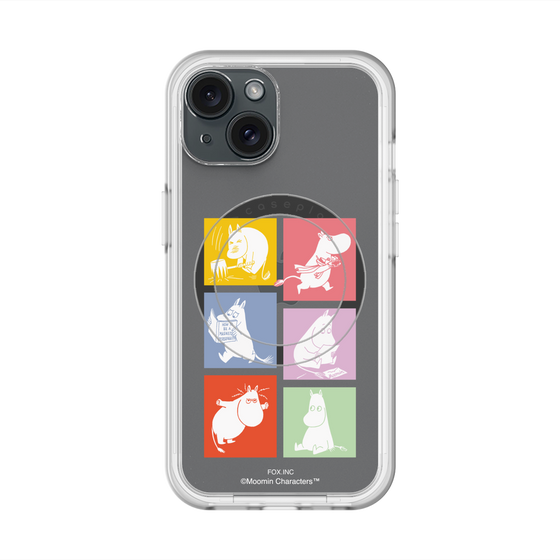 スリムプロテクションプレミアムケース with MagSafe［ MOOMIN - MOOMIN/B ］