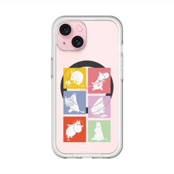 スリムプロテクションプレミアムケース with MagSafe［ MOOMIN - MOOMIN/B ］
