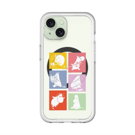 スリムプロテクションプレミアムケース with MagSafe［ MOOMIN - MOOMIN/B ］
