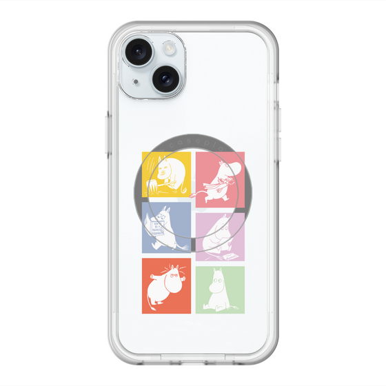 スリムプロテクションプレミアムケース with MagSafe［ MOOMIN - MOOMIN/B ］