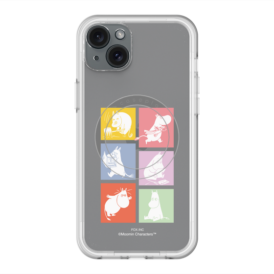 スリムプロテクションプレミアムケース with MagSafe［ MOOMIN - MOOMIN/B ］