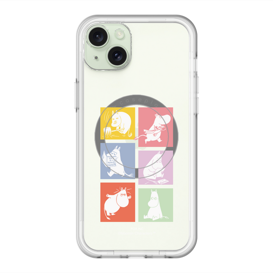 スリムプロテクションプレミアムケース with MagSafe［ MOOMIN - MOOMIN/B ］