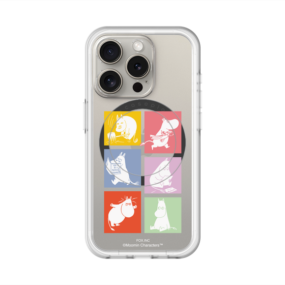 スリムプロテクションプレミアムケース with MagSafe［ MOOMIN - MOOMIN/B ］
